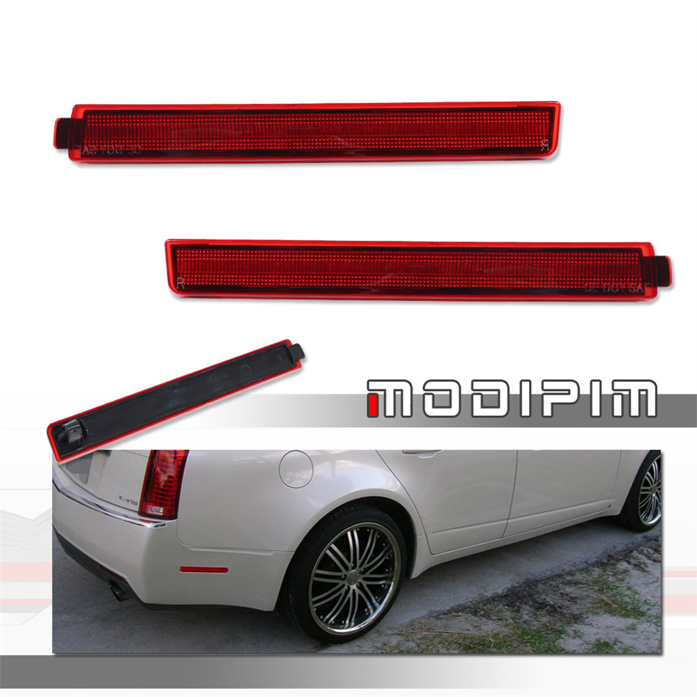 Signal Flare Kit - Pára-choques traseiro Side Marker Estacionamento Luz,