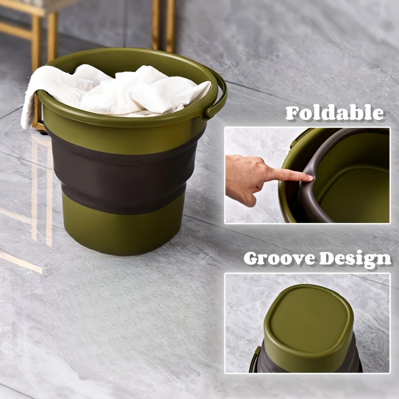 Water Bag Collapsible - 1 unidade de balde de armazenamento