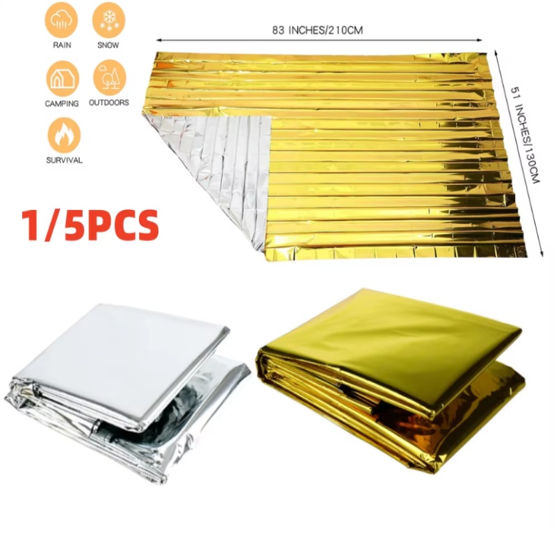 Cobertor de Emergência em Folh - Survival Blanket Reflective avaliação e preço