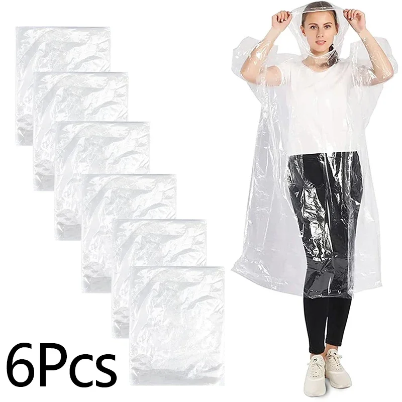 Capa de chuva descartável à pr - Emergency Poncho Rain avaliação e preço