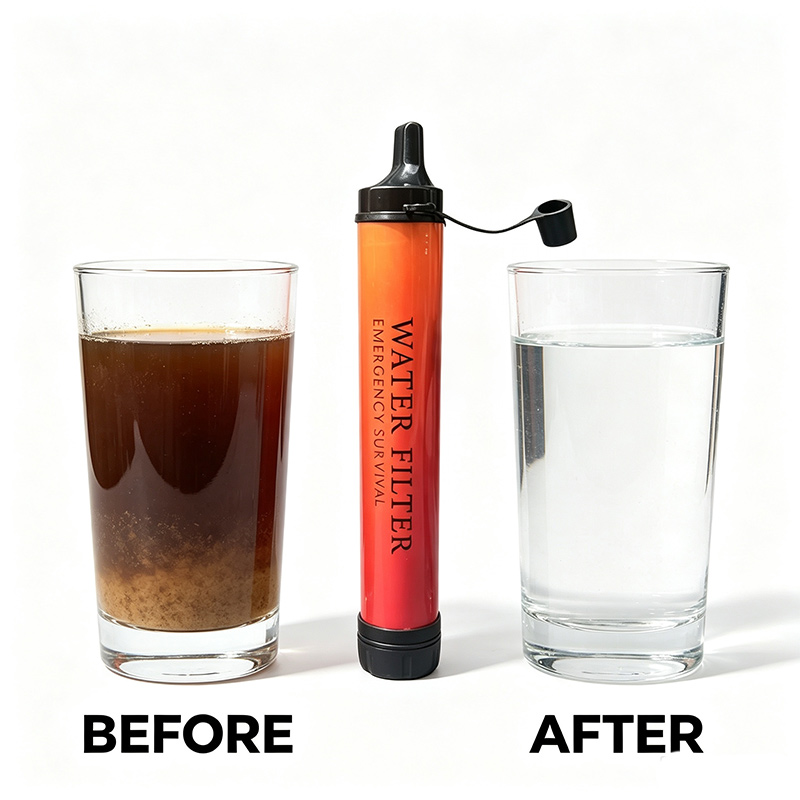 Filtro de Água Portátil Mini p - Water Purification Straw avaliação e preço