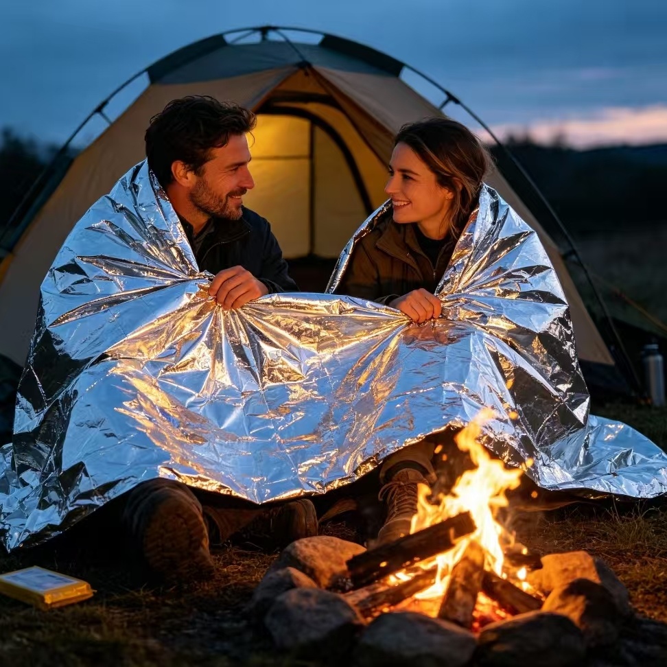 Manta térmica de emergência My - Emergency Mylar Tent avaliação e preço