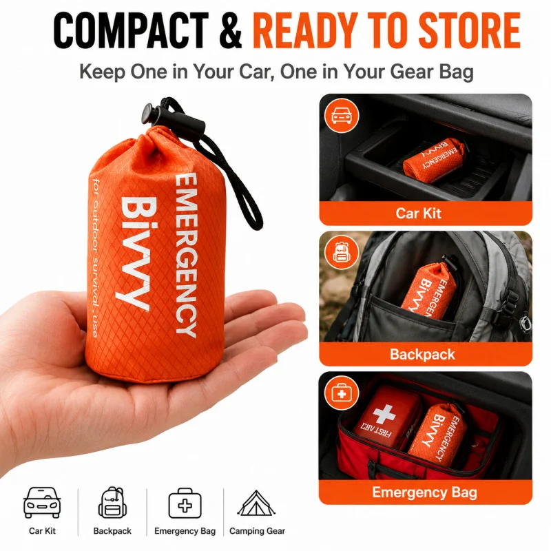 Saco de Dormir de Emergência,  - Bivy Bag Emergency avaliação e preço
